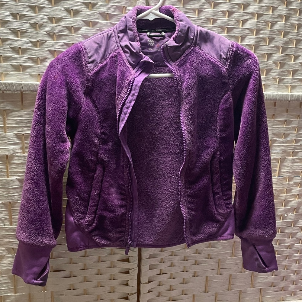 All in Motion Kids Jacket in Vibrant Purple